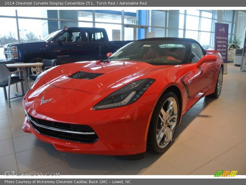  2014 Corvette Stingray Convertible Z51 Torch Red