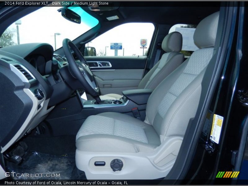 Dark Side / Medium Light Stone 2014 Ford Explorer XLT