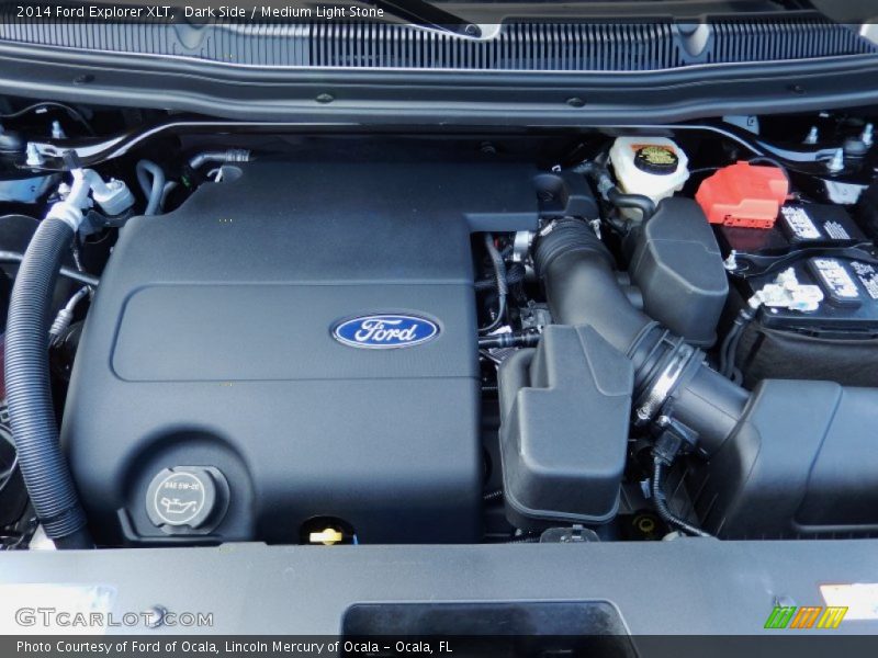 Dark Side / Medium Light Stone 2014 Ford Explorer XLT