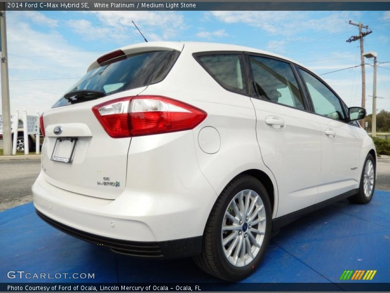  2014 C-Max Hybrid SE White Platinum