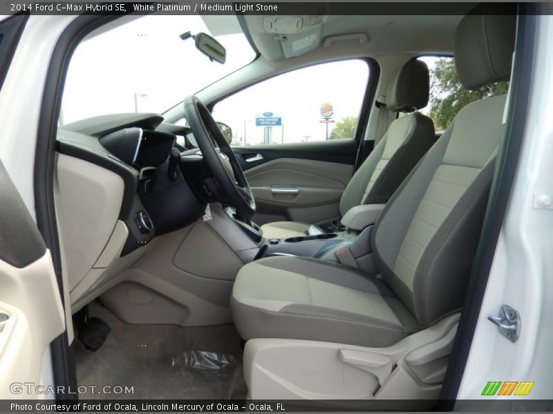 Front Seat of 2014 C-Max Hybrid SE