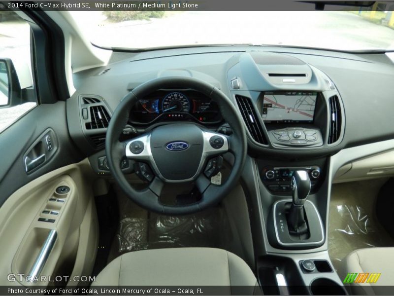 Dashboard of 2014 C-Max Hybrid SE