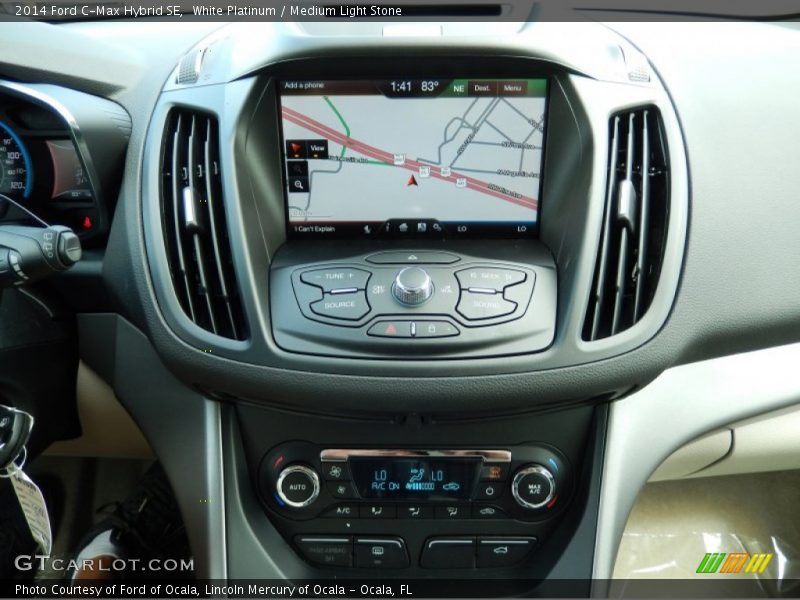 Navigation of 2014 C-Max Hybrid SE