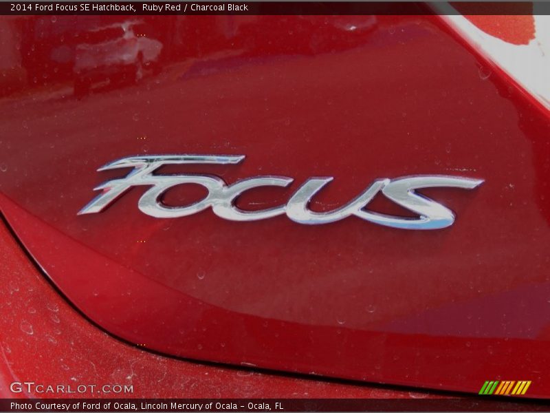 Ruby Red / Charcoal Black 2014 Ford Focus SE Hatchback