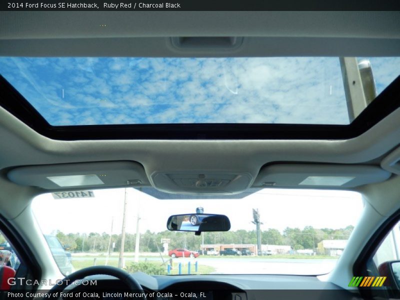 Ruby Red / Charcoal Black 2014 Ford Focus SE Hatchback