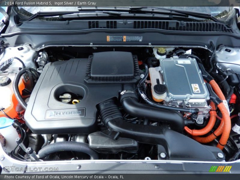  2014 Fusion Hybrid S Engine - 2.0 Liter Atkinson-Cycle DOHC 16-Valve 4 Cylinder Gasoline/Electric Hybrid