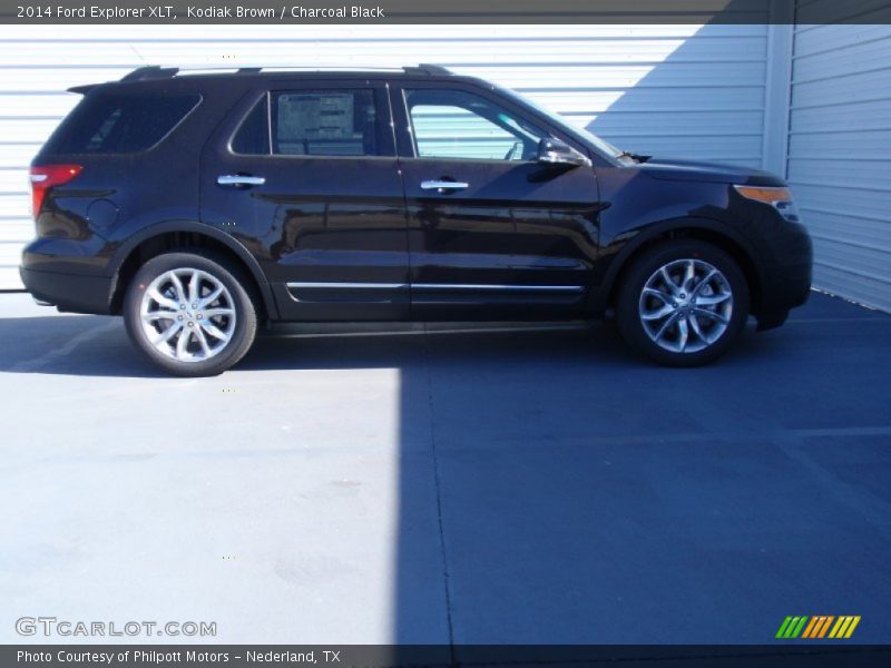 Kodiak Brown / Charcoal Black 2014 Ford Explorer XLT