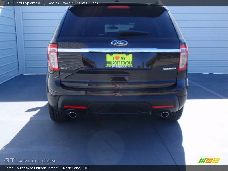 Kodiak Brown / Charcoal Black 2014 Ford Explorer XLT