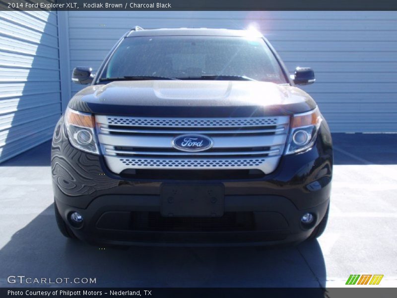 Kodiak Brown / Charcoal Black 2014 Ford Explorer XLT