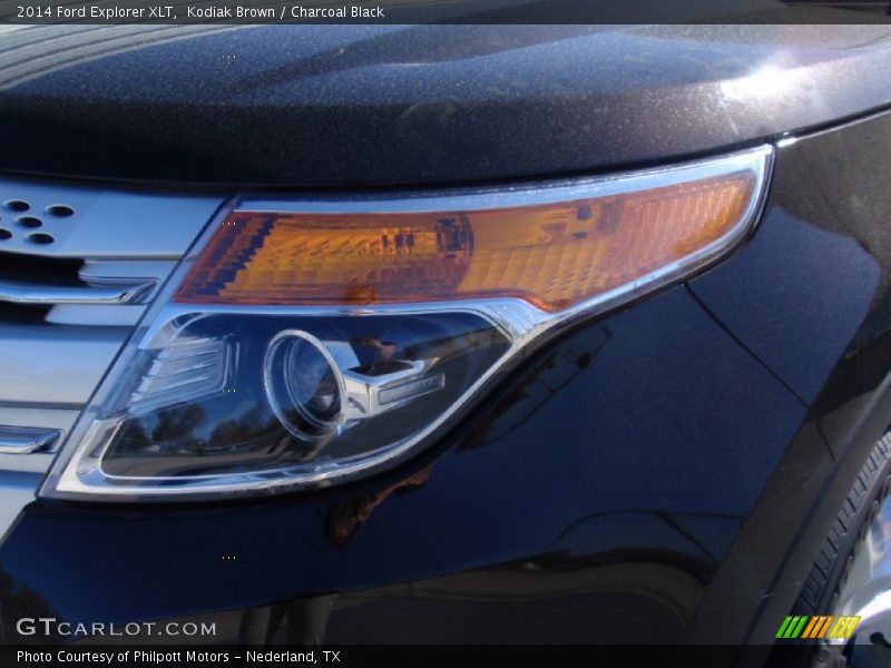 Kodiak Brown / Charcoal Black 2014 Ford Explorer XLT