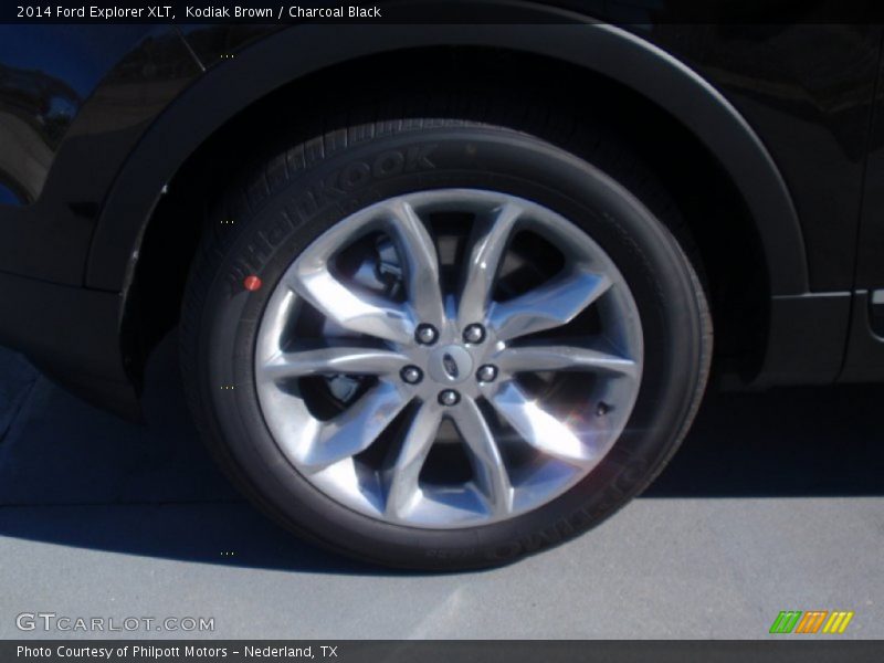 Kodiak Brown / Charcoal Black 2014 Ford Explorer XLT