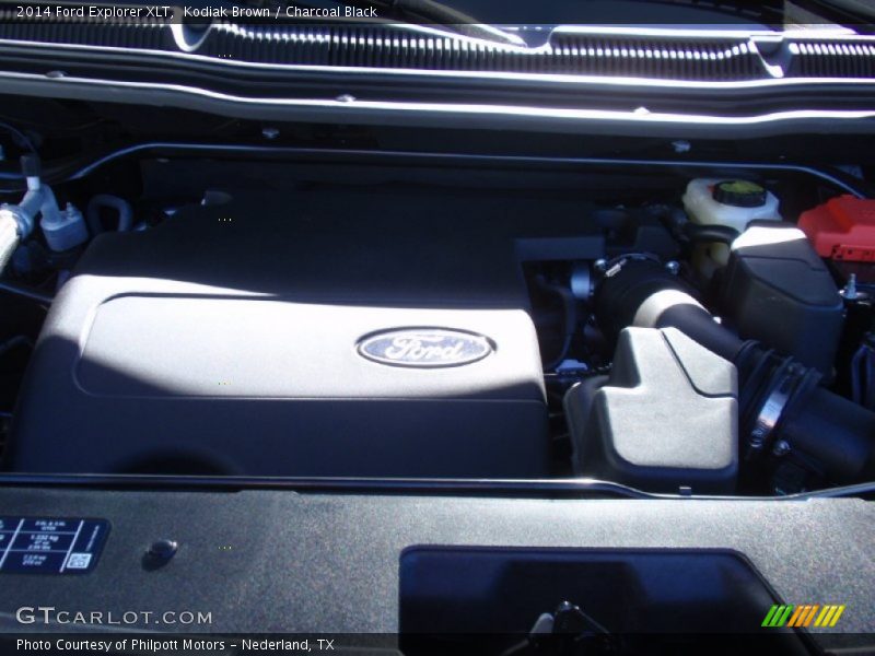 Kodiak Brown / Charcoal Black 2014 Ford Explorer XLT