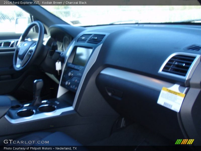 Kodiak Brown / Charcoal Black 2014 Ford Explorer XLT