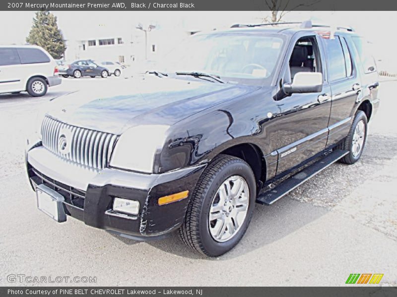 Black / Charcoal Black 2007 Mercury Mountaineer Premier AWD