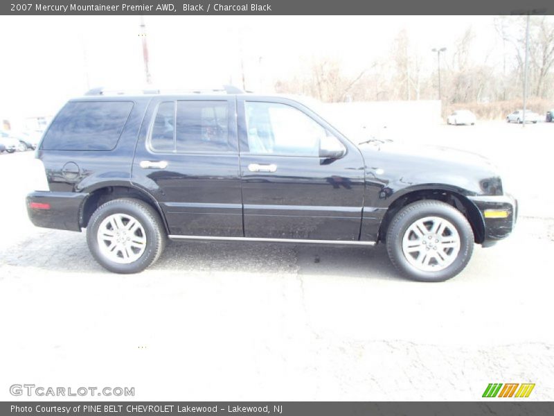 Black / Charcoal Black 2007 Mercury Mountaineer Premier AWD