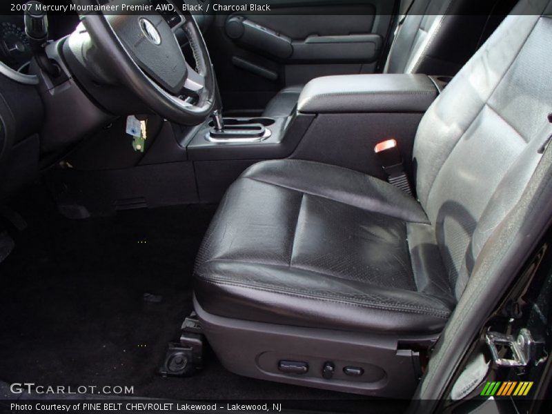 Black / Charcoal Black 2007 Mercury Mountaineer Premier AWD