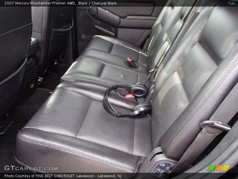 Black / Charcoal Black 2007 Mercury Mountaineer Premier AWD