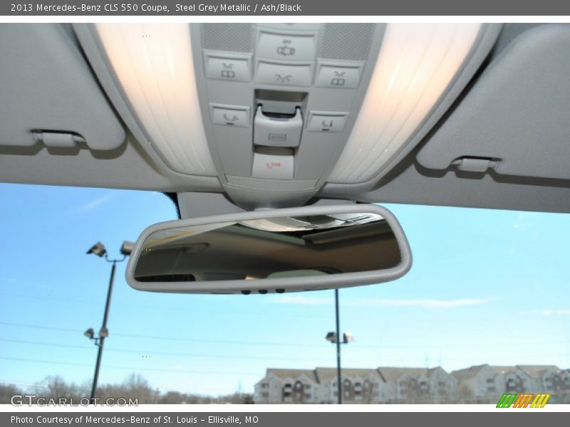 Steel Grey Metallic / Ash/Black 2013 Mercedes-Benz CLS 550 Coupe