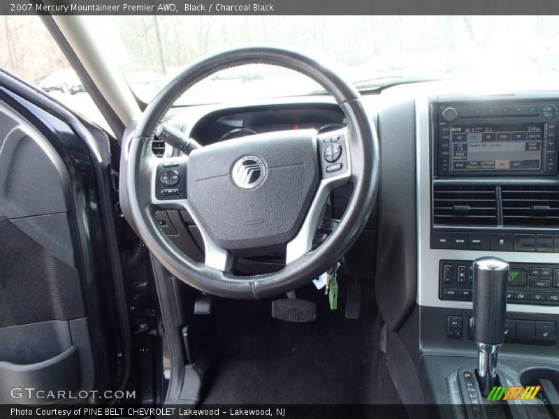 Black / Charcoal Black 2007 Mercury Mountaineer Premier AWD