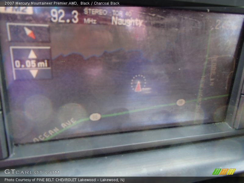 Black / Charcoal Black 2007 Mercury Mountaineer Premier AWD