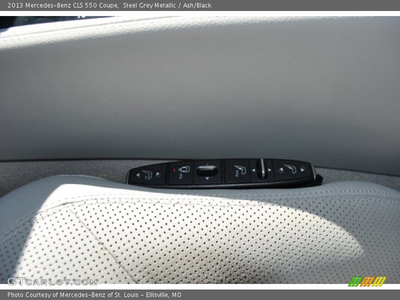 Steel Grey Metallic / Ash/Black 2013 Mercedes-Benz CLS 550 Coupe