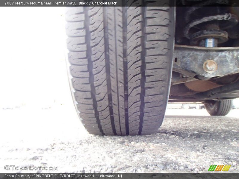 Black / Charcoal Black 2007 Mercury Mountaineer Premier AWD