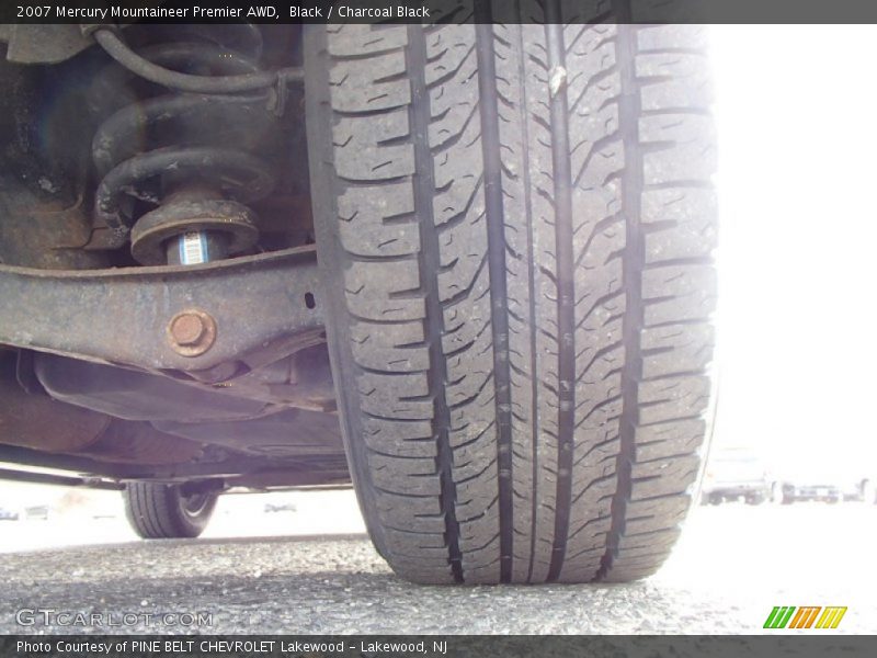 Black / Charcoal Black 2007 Mercury Mountaineer Premier AWD