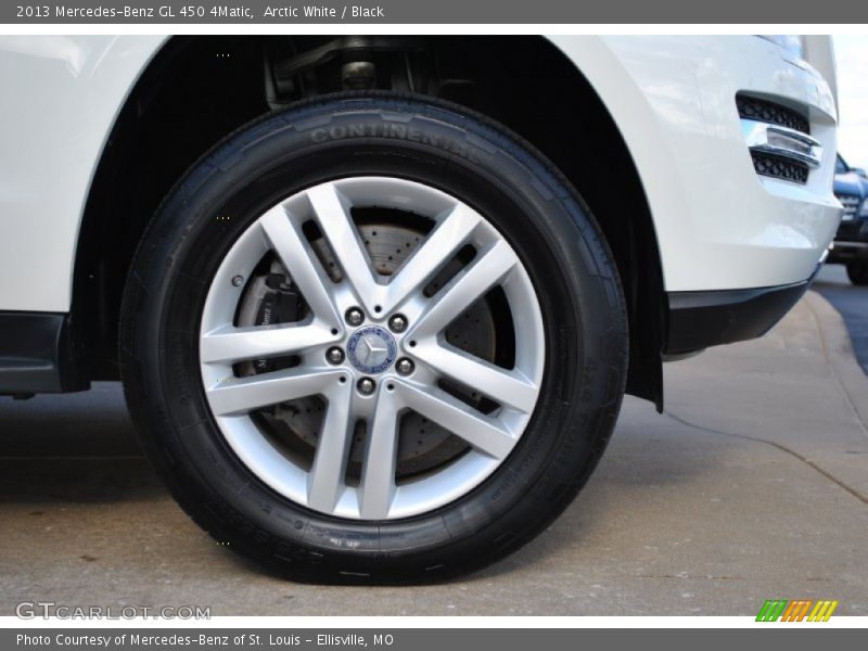 Arctic White / Black 2013 Mercedes-Benz GL 450 4Matic