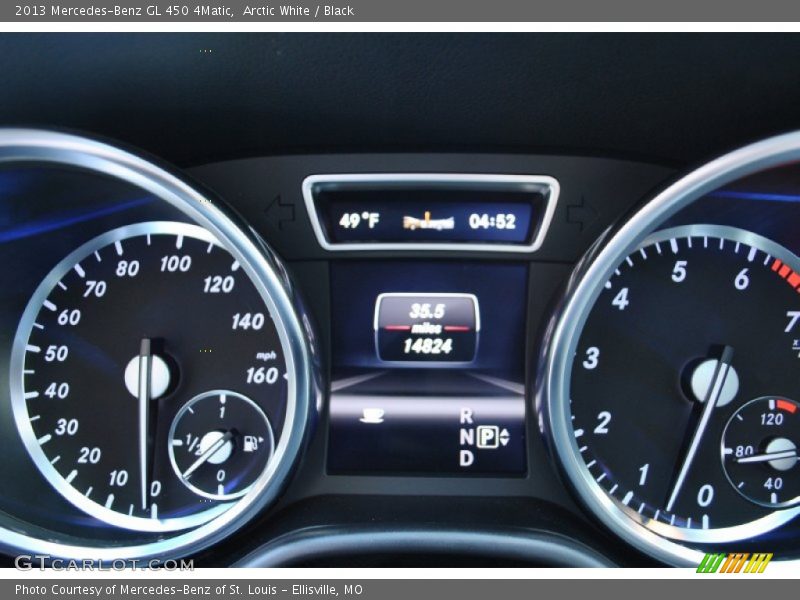 Arctic White / Black 2013 Mercedes-Benz GL 450 4Matic
