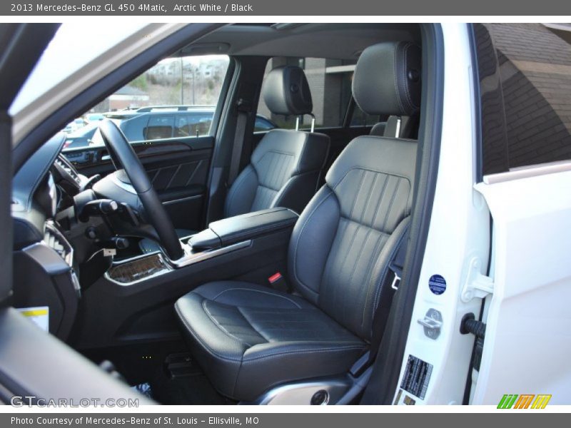 Arctic White / Black 2013 Mercedes-Benz GL 450 4Matic