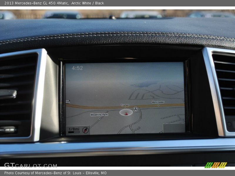 Arctic White / Black 2013 Mercedes-Benz GL 450 4Matic