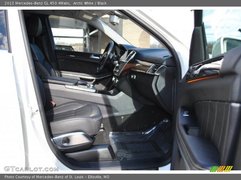Arctic White / Black 2013 Mercedes-Benz GL 450 4Matic