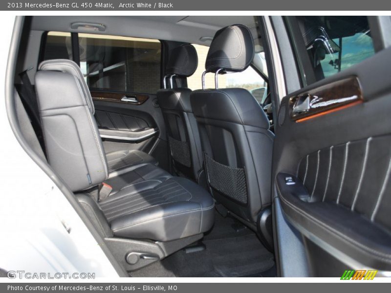 Arctic White / Black 2013 Mercedes-Benz GL 450 4Matic