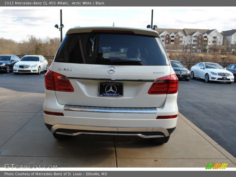 Arctic White / Black 2013 Mercedes-Benz GL 450 4Matic