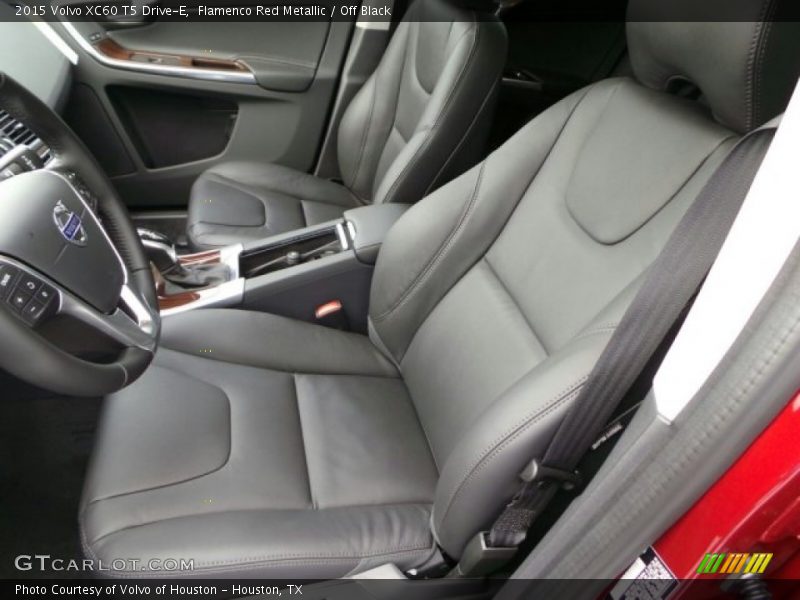 Front Seat of 2015 XC60 T5 Drive-E