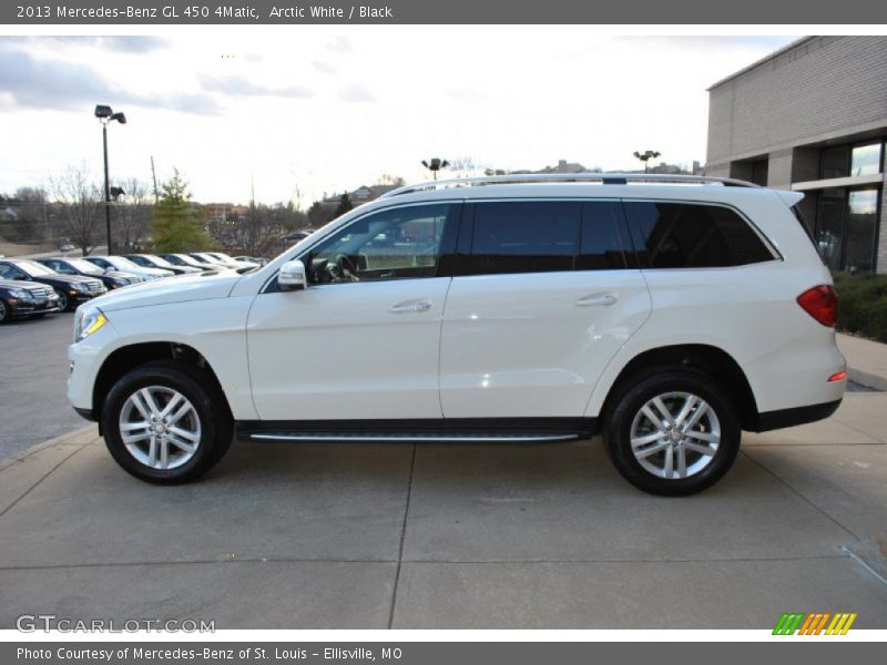 Arctic White / Black 2013 Mercedes-Benz GL 450 4Matic