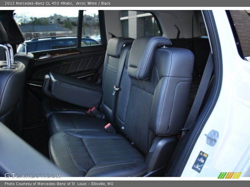 Arctic White / Black 2013 Mercedes-Benz GL 450 4Matic