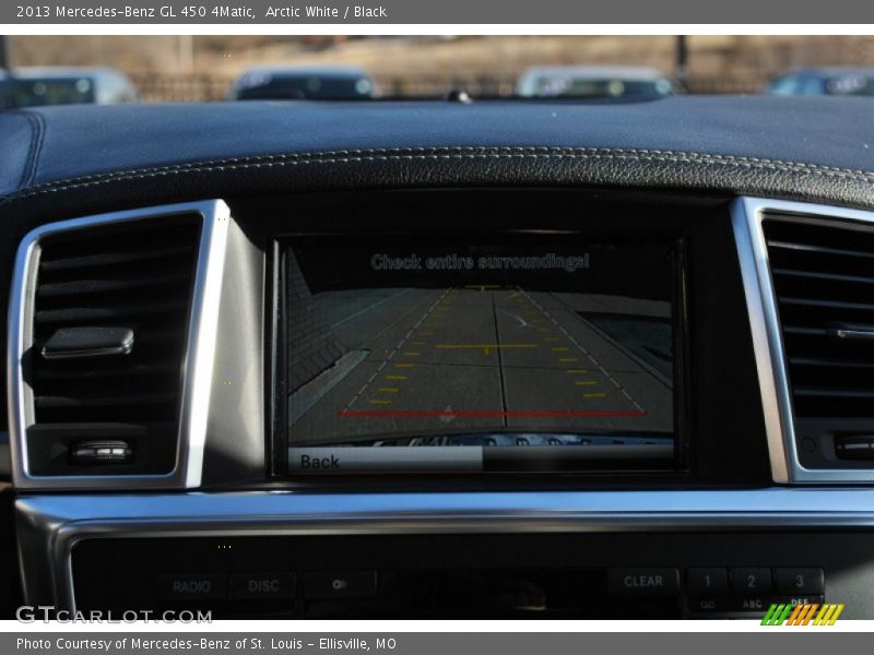 Arctic White / Black 2013 Mercedes-Benz GL 450 4Matic