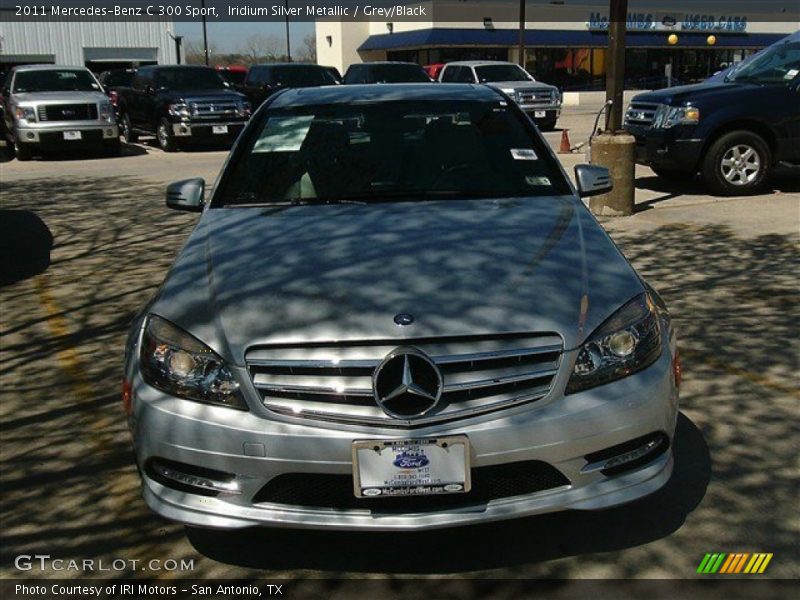 Iridium Silver Metallic / Grey/Black 2011 Mercedes-Benz C 300 Sport