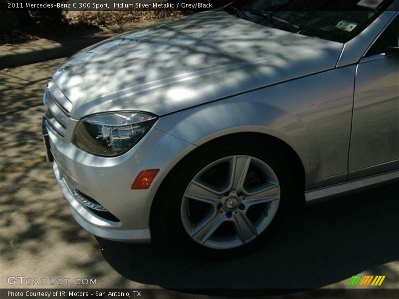 Iridium Silver Metallic / Grey/Black 2011 Mercedes-Benz C 300 Sport