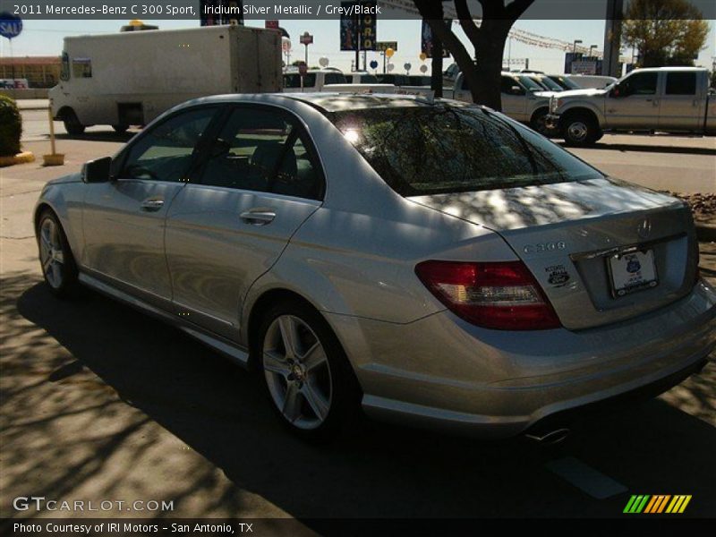Iridium Silver Metallic / Grey/Black 2011 Mercedes-Benz C 300 Sport