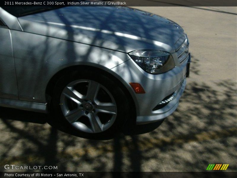 Iridium Silver Metallic / Grey/Black 2011 Mercedes-Benz C 300 Sport