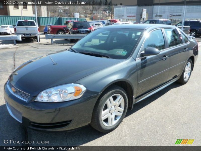 Ashen Gray Metallic / Ebony 2012 Chevrolet Impala LT