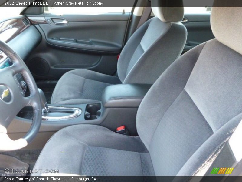 Ashen Gray Metallic / Ebony 2012 Chevrolet Impala LT