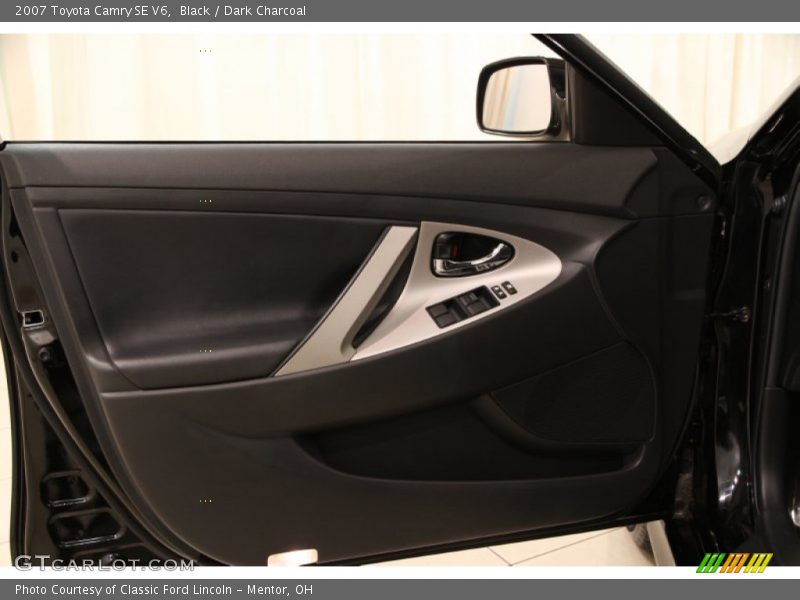 Black / Dark Charcoal 2007 Toyota Camry SE V6