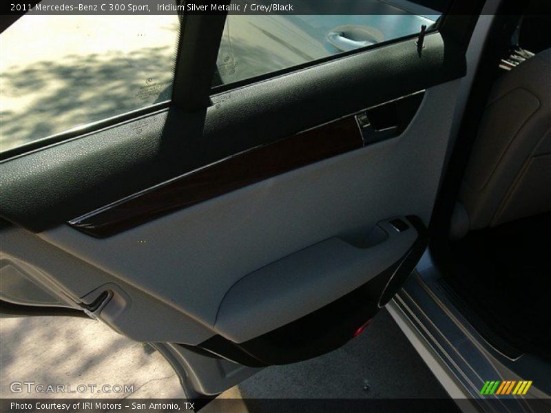 Iridium Silver Metallic / Grey/Black 2011 Mercedes-Benz C 300 Sport