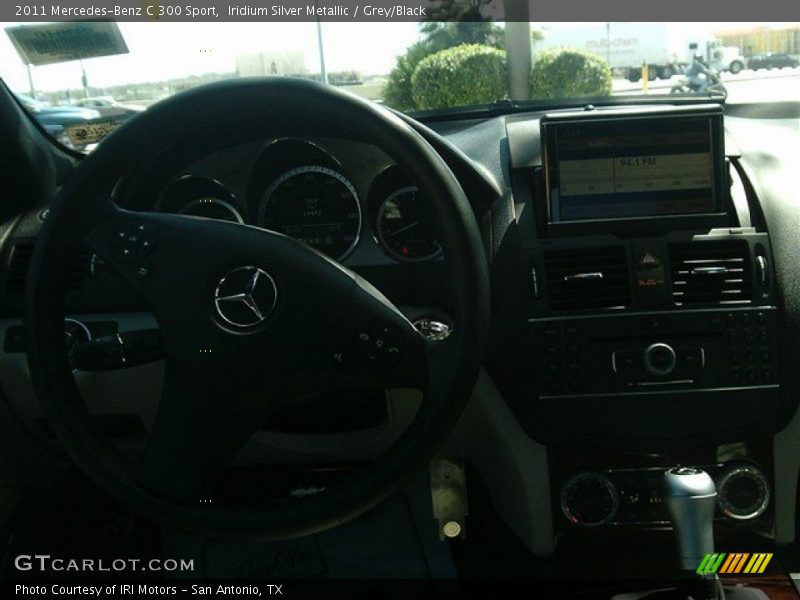 Iridium Silver Metallic / Grey/Black 2011 Mercedes-Benz C 300 Sport