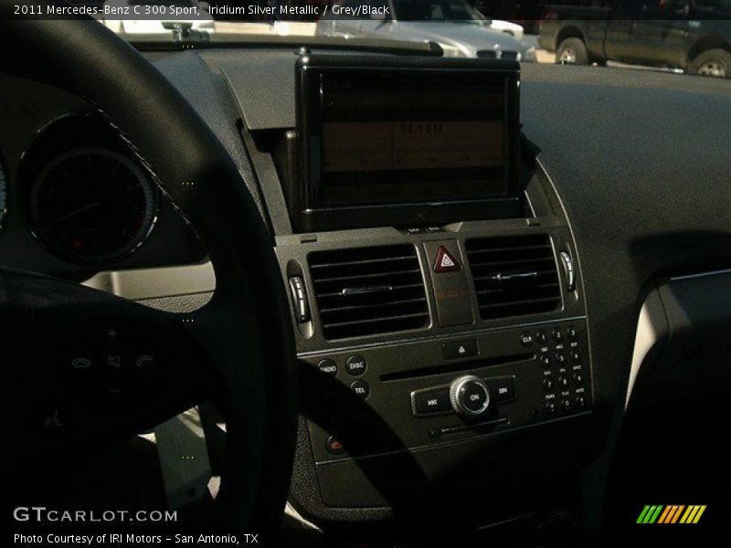 Iridium Silver Metallic / Grey/Black 2011 Mercedes-Benz C 300 Sport
