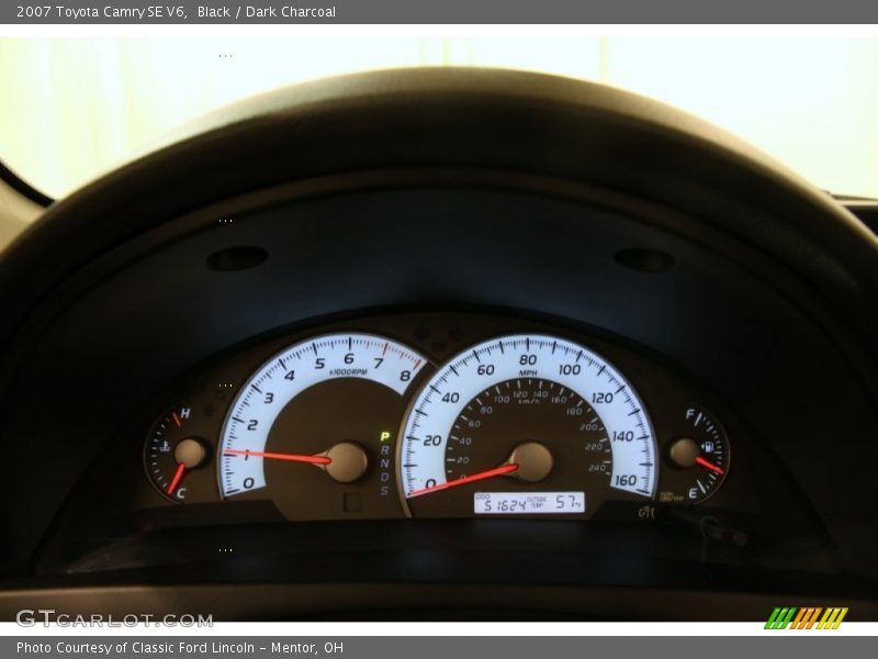 Black / Dark Charcoal 2007 Toyota Camry SE V6