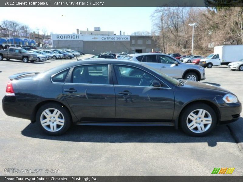 Ashen Gray Metallic / Ebony 2012 Chevrolet Impala LT
